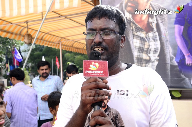 Balakrishna and Puri Jagannadh Watch 'Paisa Vasool' At Bramaramba Theater,Hyd