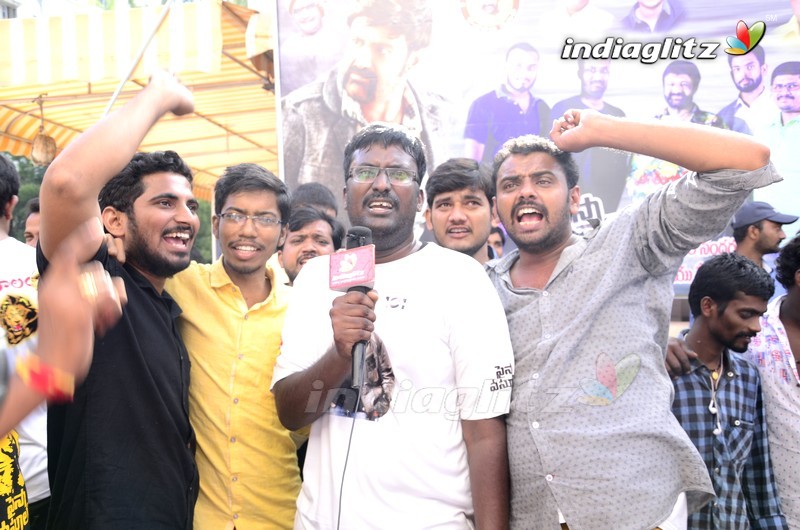 Balakrishna and Puri Jagannadh Watch 'Paisa Vasool' At Bramaramba Theater,Hyd