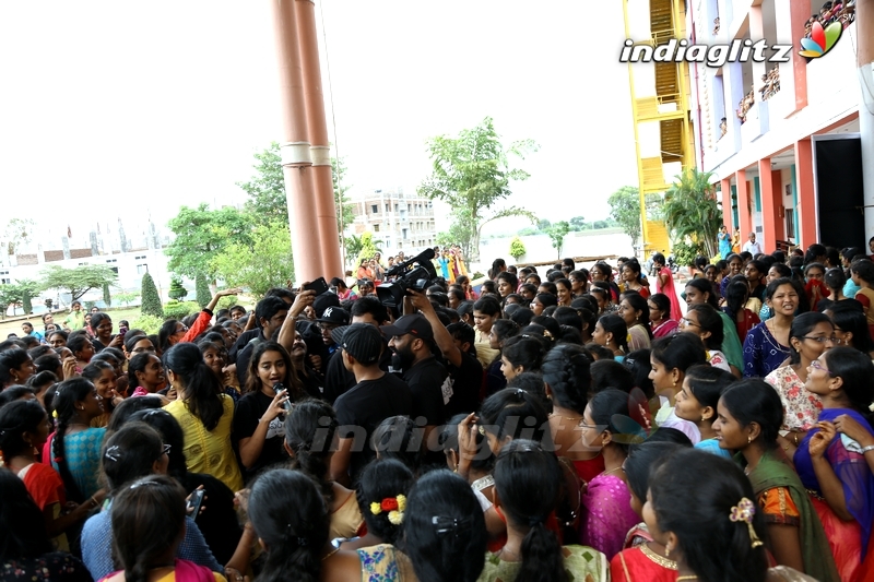 Paper Distribution By Paper Boy Team in Vijayawada & St Mary's College, Guntur