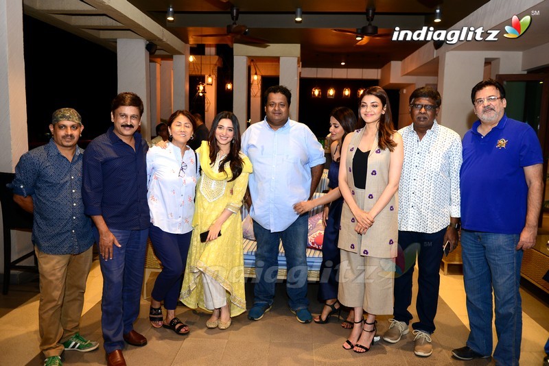 Kajal, Tamannaah at Parul Yadav's Birthday Celebration On Queen Sets