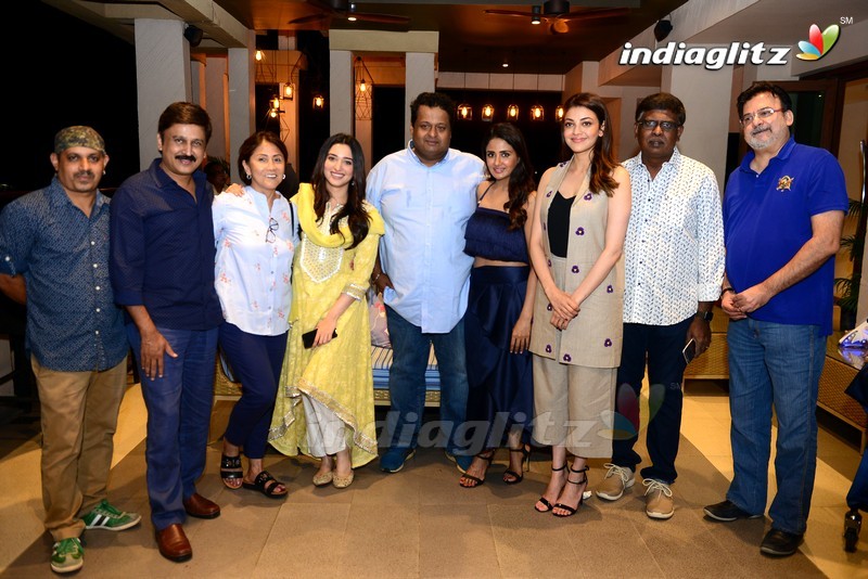 Kajal, Tamannaah at Parul Yadav's Birthday Celebration On Queen Sets