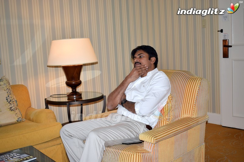 Pawan Kalyan Meets Harvard Prof Steven Jarding