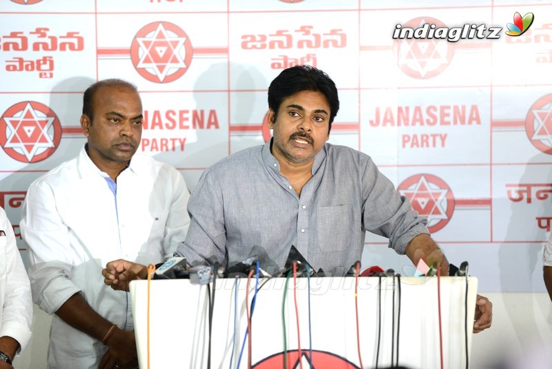 Pawan Kalyan Launches Janasena Party Website