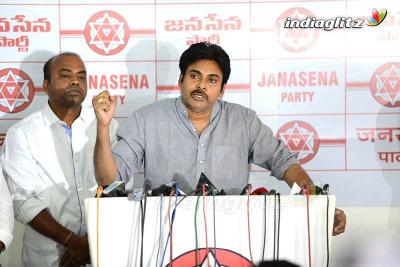 Pawan Kalyan Launches Janasena Party Website