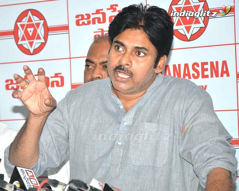 Pawan Kalyan Launches Janasena Party Website