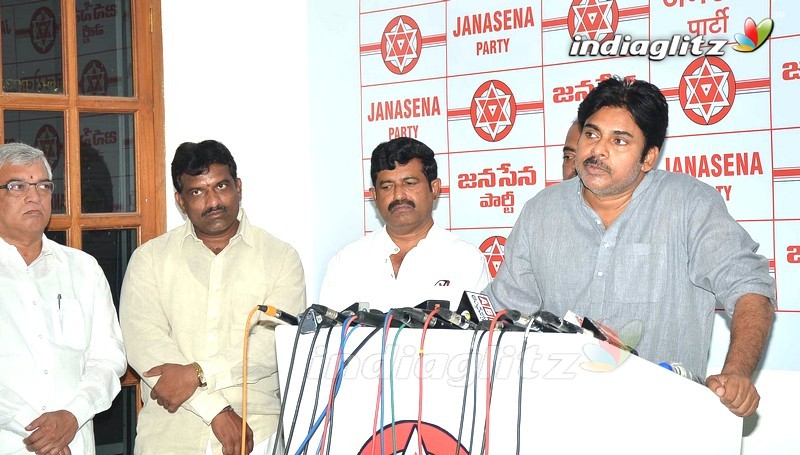 Pawan Kalyan Launches Janasena Party Website