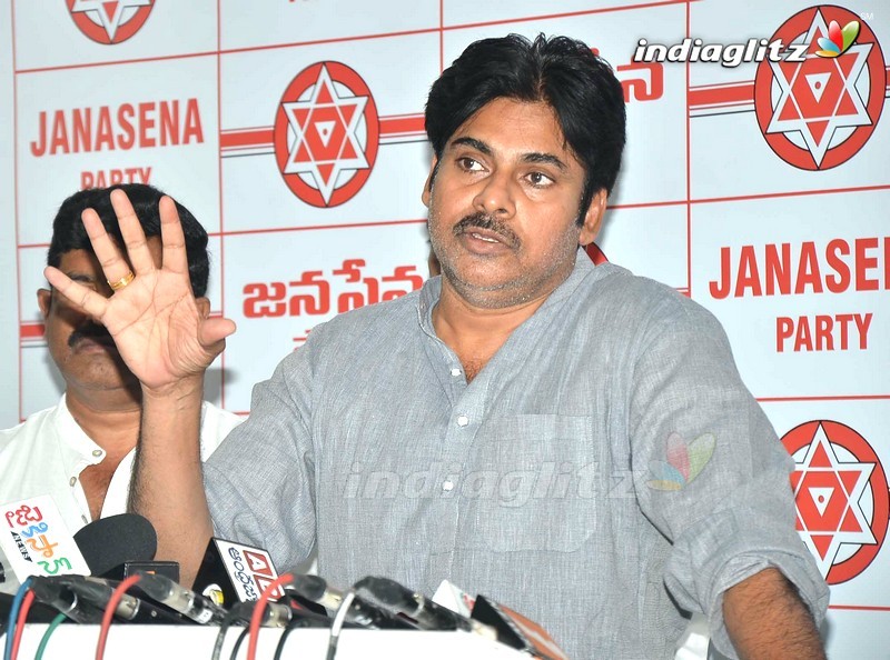 Pawan Kalyan Launches Janasena Party Website