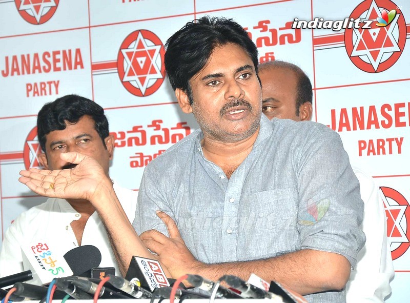 Pawan Kalyan Launches Janasena Party Website