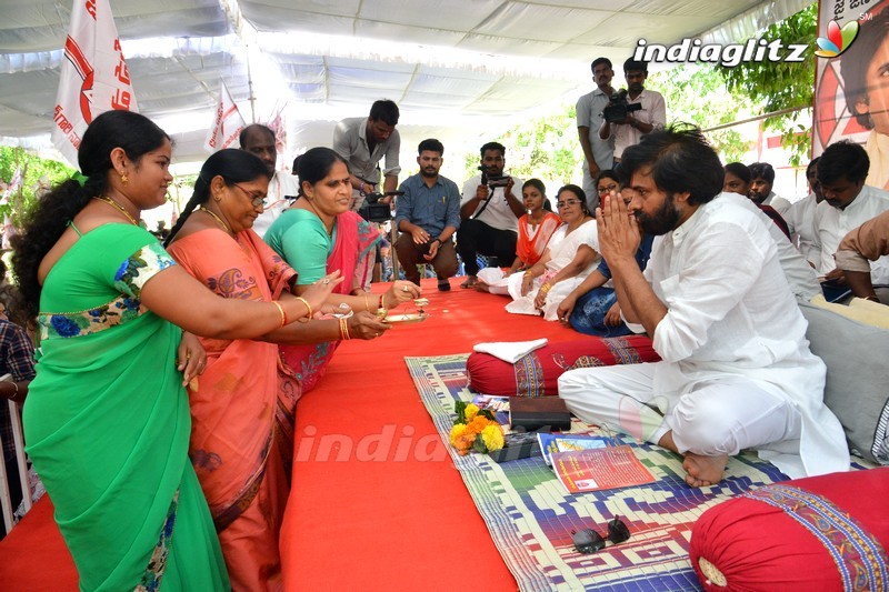 Janasena Hunger Strike In Support Of Uddanam Kidney Patients