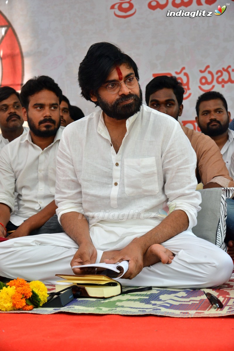 Janasena Hunger Strike In Support Of Uddanam Kidney Patients