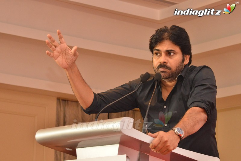 Pawan Kalyan Press Meet @ Chennai