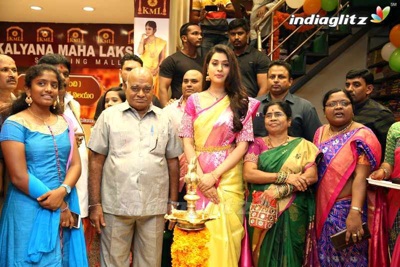 Payal Rajput Launches Kalyan Mahalakshmi Shopping Mall @ Kothapeta