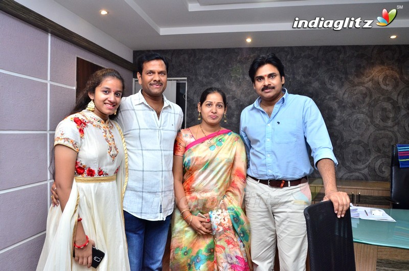 Pawan Kalyan @ Andhra Prabha Ganesh Pooja