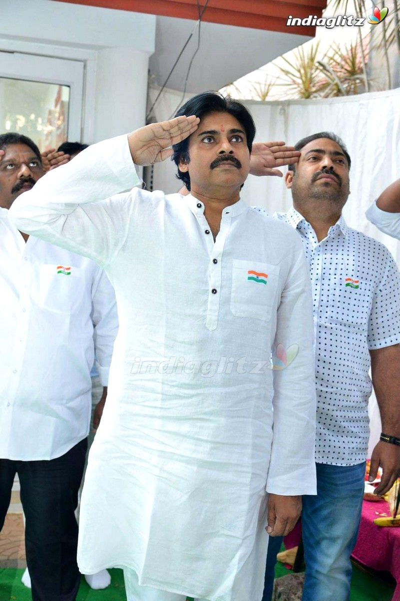 Pawan Kalyan @ Republic Day Celebrations