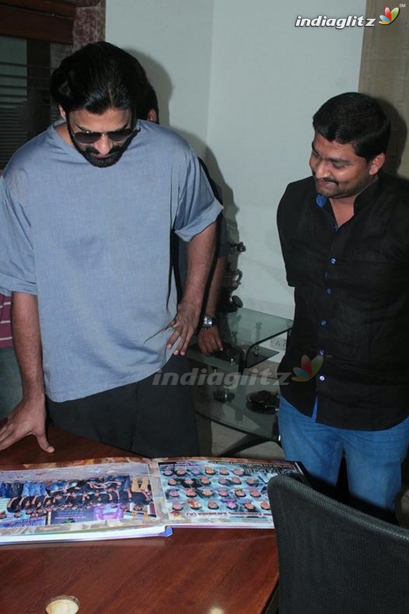 Karnataka Fans Meet Prabhas