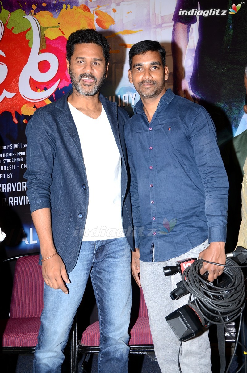 Prabhudeva Felicitates Tollywood Media