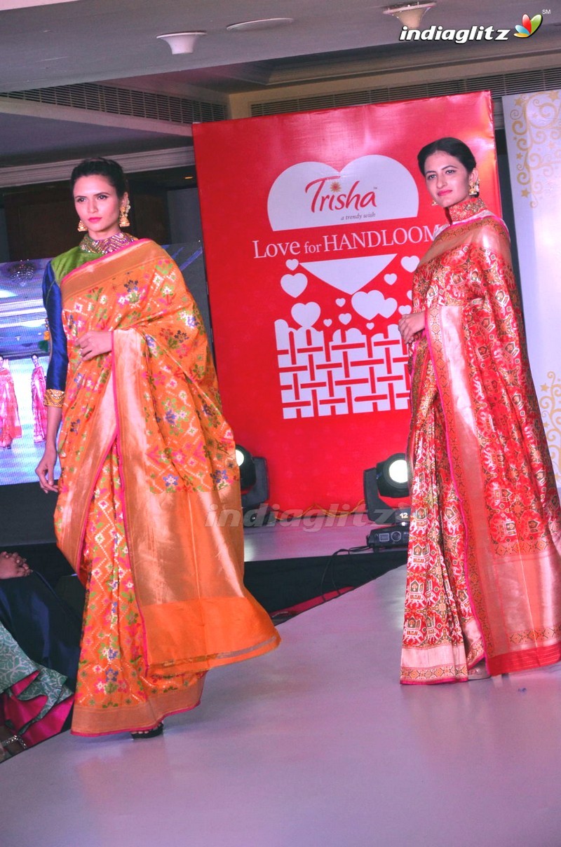 Celebs At Amrita Mishra's 'Love For Handloom' Collection Fashion Show