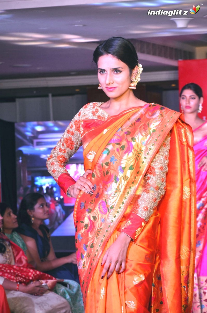 Celebs At Amrita Mishra's 'Love For Handloom' Collection Fashion Show