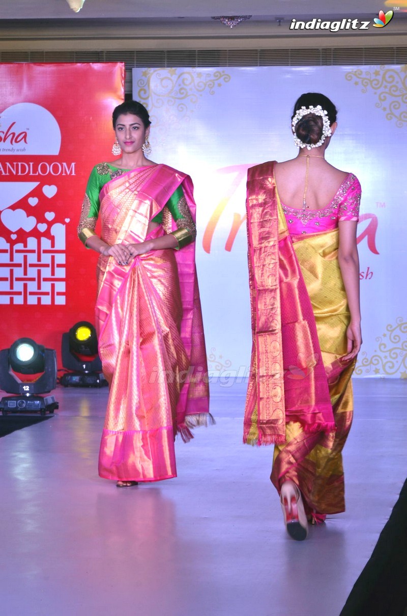 Celebs At Amrita Mishra's 'Love For Handloom' Collection Fashion Show