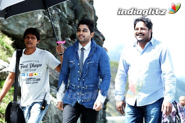 'Race Gurram' On Location