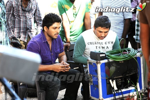 'Race Gurram' On Location