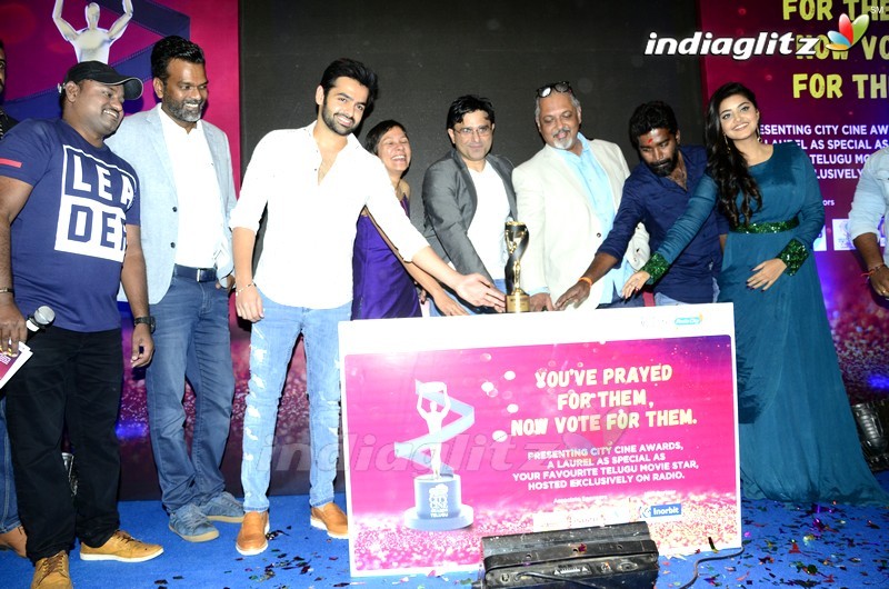 Ram & Anupama Parameshwaran @ Radio City Awards Trophy Unveiling Event