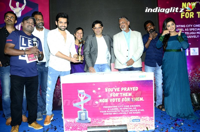 Ram & Anupama Parameshwaran @ Radio City Awards Trophy Unveiling Event