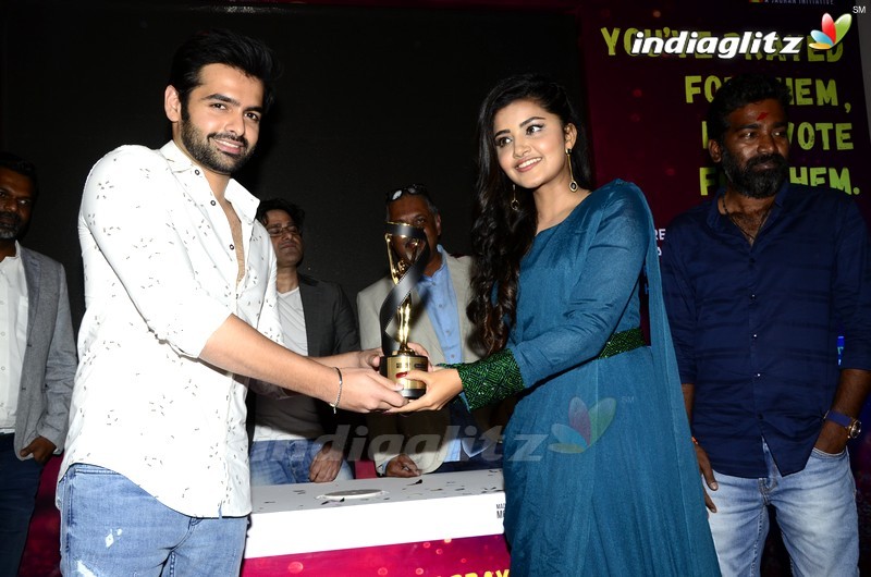 Ram & Anupama Parameshwaran @ Radio City Awards Trophy Unveiling Event