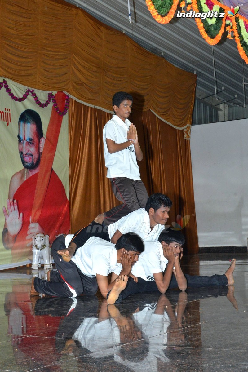 'Raja The Great' Team @ Netra Vidyalaya 10th Anniversary Celebrations