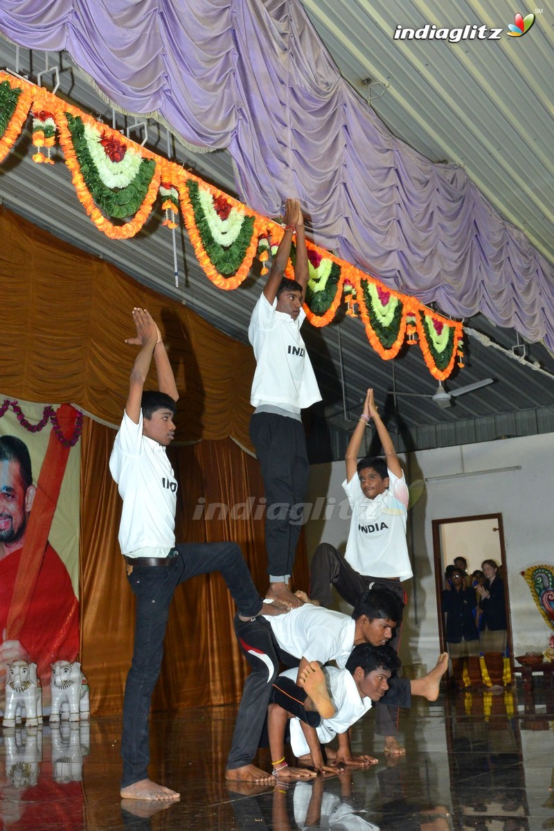 'Raja The Great' Team @ Netra Vidyalaya 10th Anniversary Celebrations