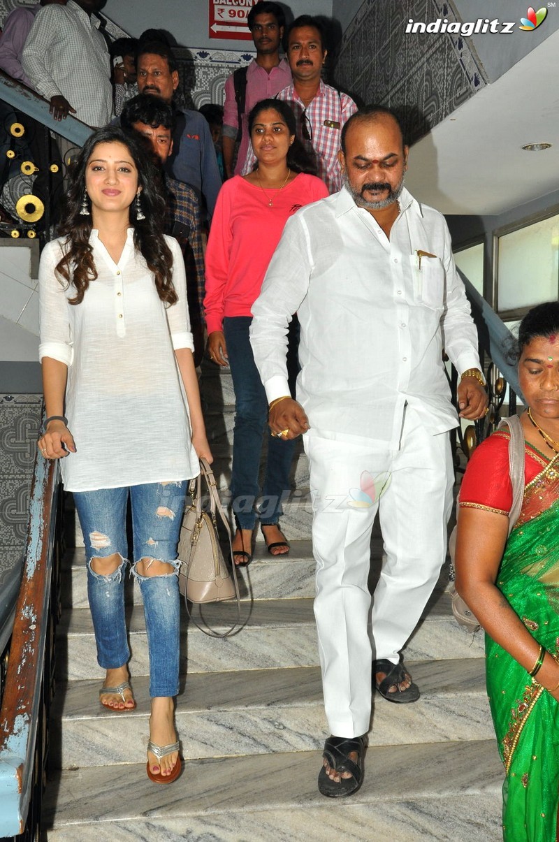 'Rakshakabhatudu' Team At Sapthagiri Theatre