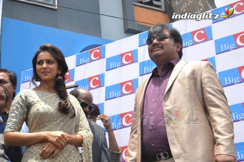 Rakul Preet Singh Launches BIG C Showroom @ Kurnool