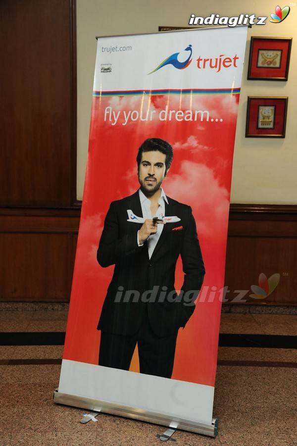 Ram Charan's Trujet Airways Press Meet