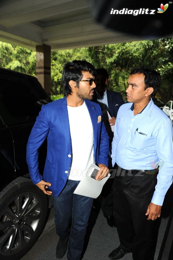 Ram Charan's Trujet Airways Press Meet