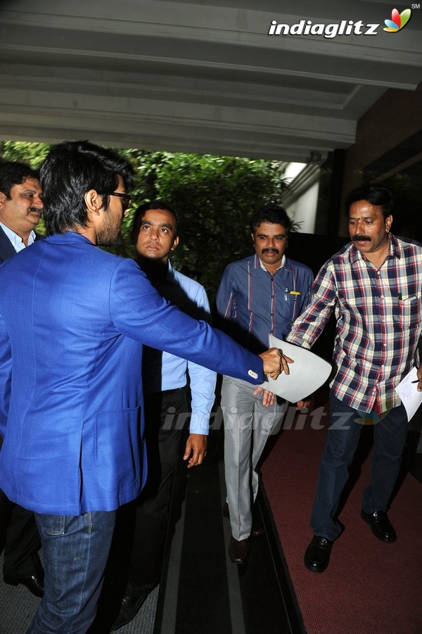 Ram Charan's Trujet Airways Press Meet