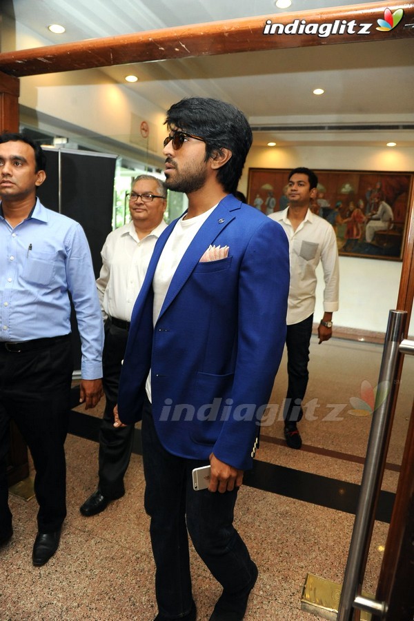 Ram Charan's Trujet Airways Press Meet