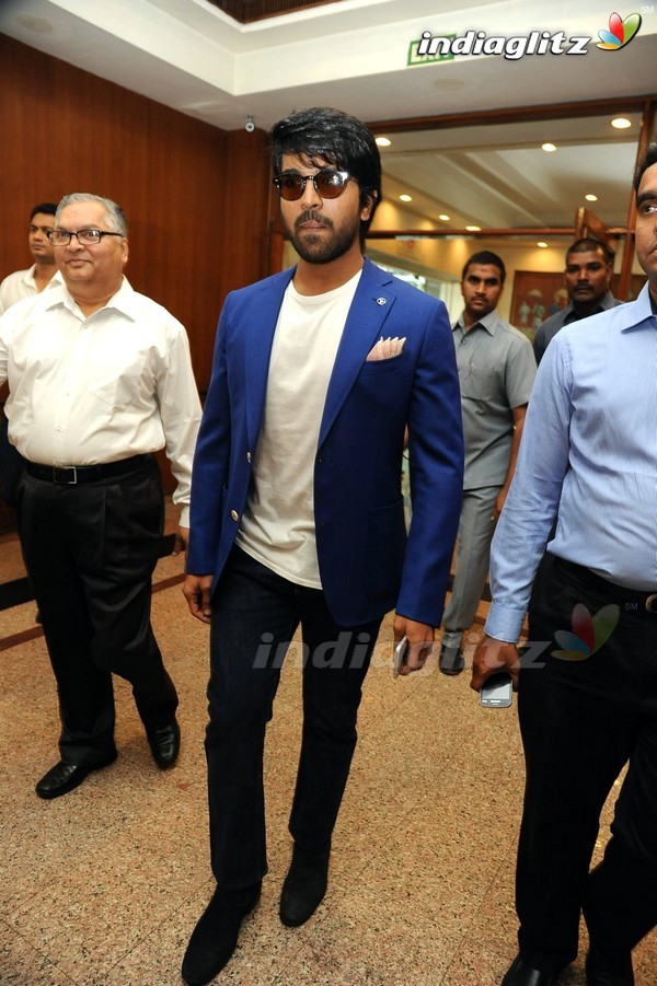 Ram Charan's Trujet Airways Press Meet