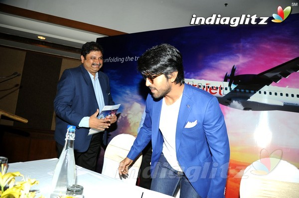 Ram Charan's Trujet Airways Press Meet