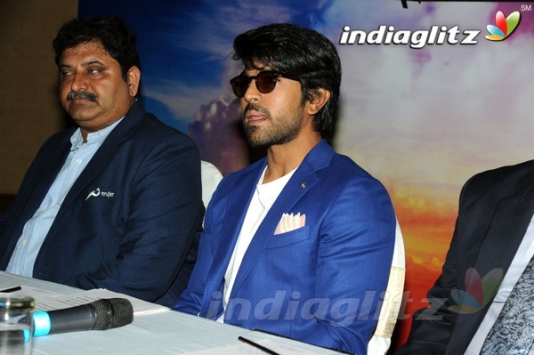 Ram Charan's Trujet Airways Press Meet