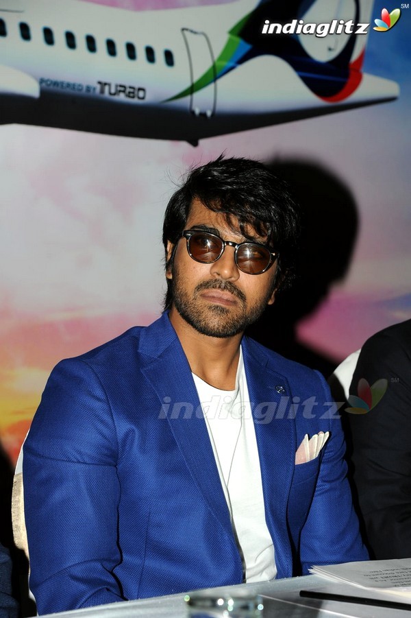 Ram Charan's Trujet Airways Press Meet