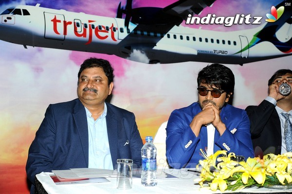 Ram Charan's Trujet Airways Press Meet