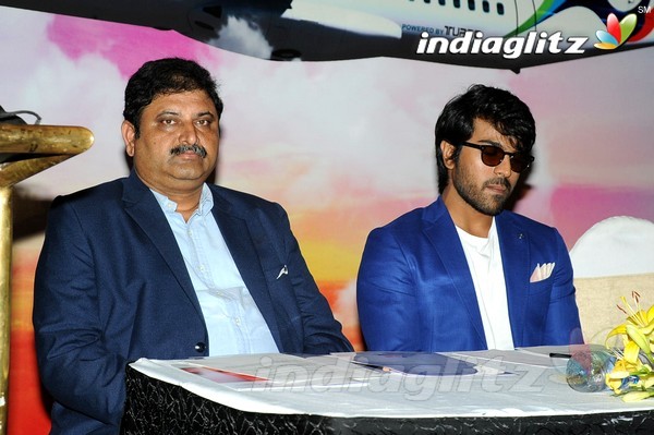 Ram Charan's Trujet Airways Press Meet