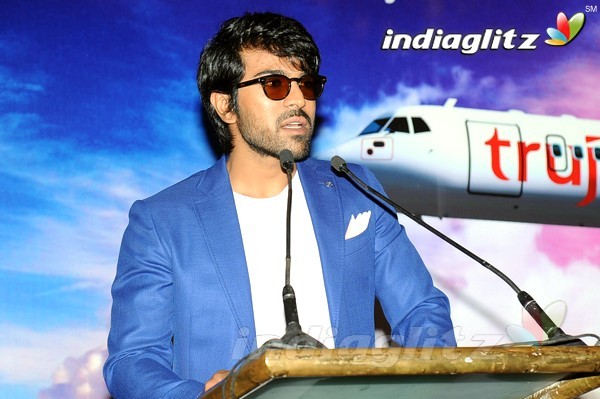 Ram Charan's Trujet Airways Press Meet