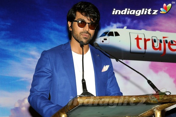 Ram Charan's Trujet Airways Press Meet