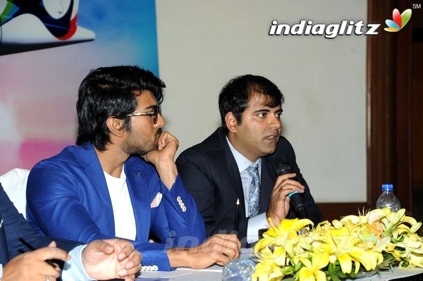 Ram Charan's Trujet Airways Press Meet