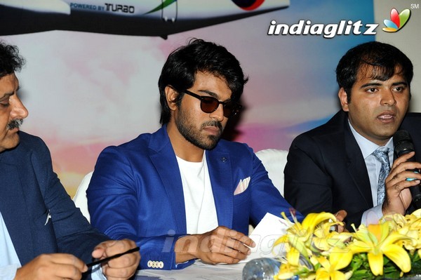 Ram Charan's Trujet Airways Press Meet