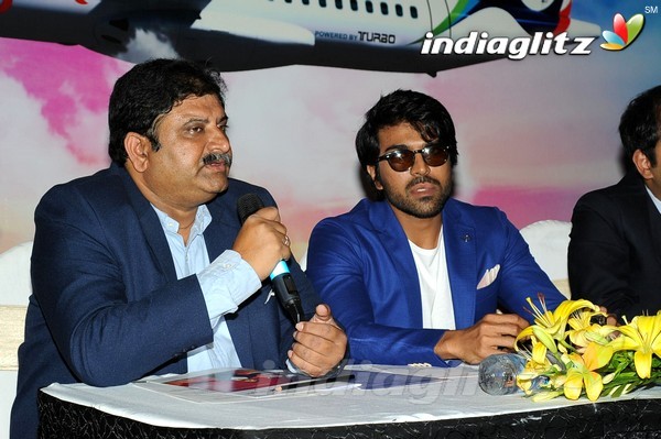 Ram Charan's Trujet Airways Press Meet