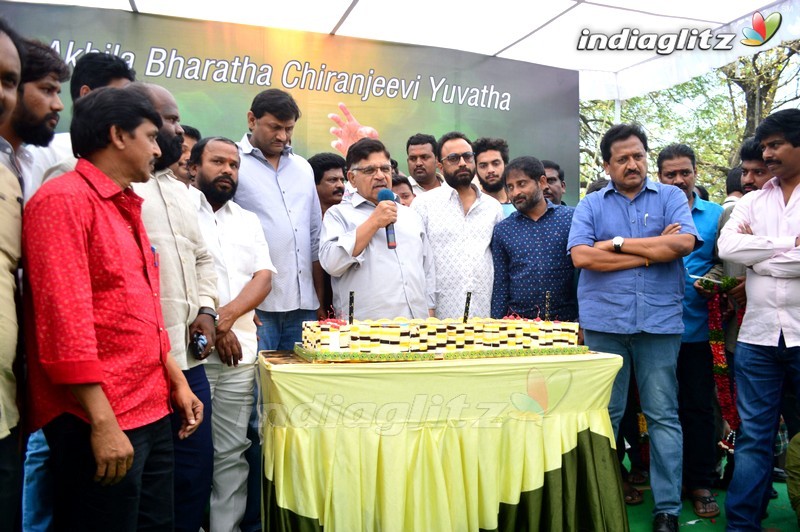 Ram Charan Birthday Celebrations @ Chiranjeevi Blood Bank