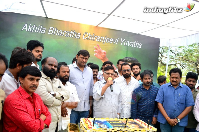 Ram Charan Birthday Celebrations @ Chiranjeevi Blood Bank