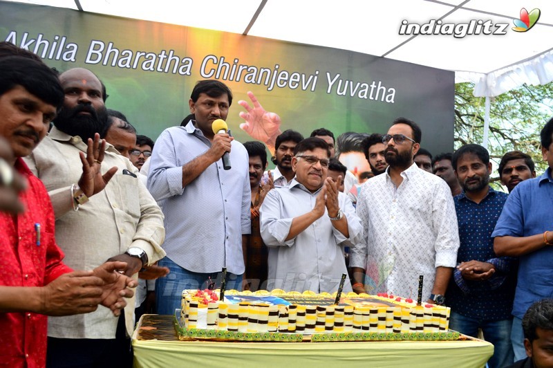 Ram Charan Birthday Celebrations @ Chiranjeevi Blood Bank